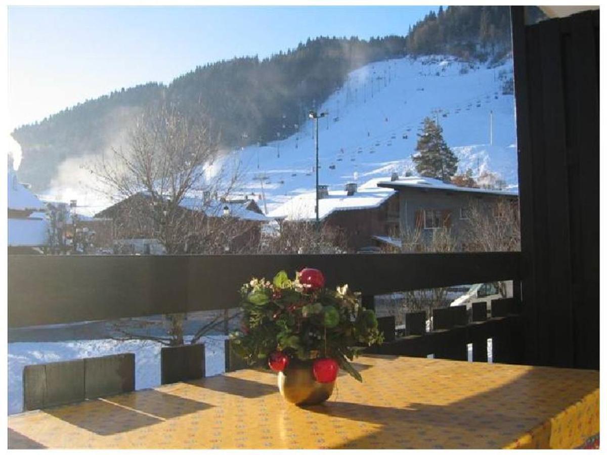 Appartement 2 Pieces, Proche Ecole De Ski, Animaux Admis, Balcon - Fr-1-524-79 莫尔济讷 外观 照片